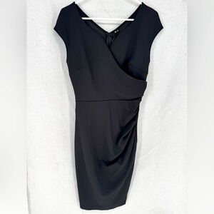 Miusol minimalist, elegant sophisticated Black Asymmetrical Sleeveless Dress med